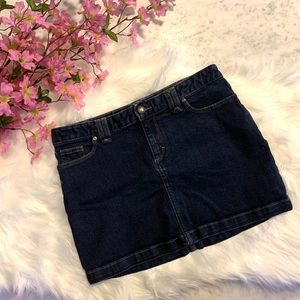 Patagonia short denim jean skirt size 6